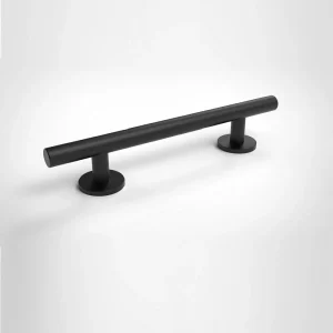 Nymas Matt Black Straight Grab Rail